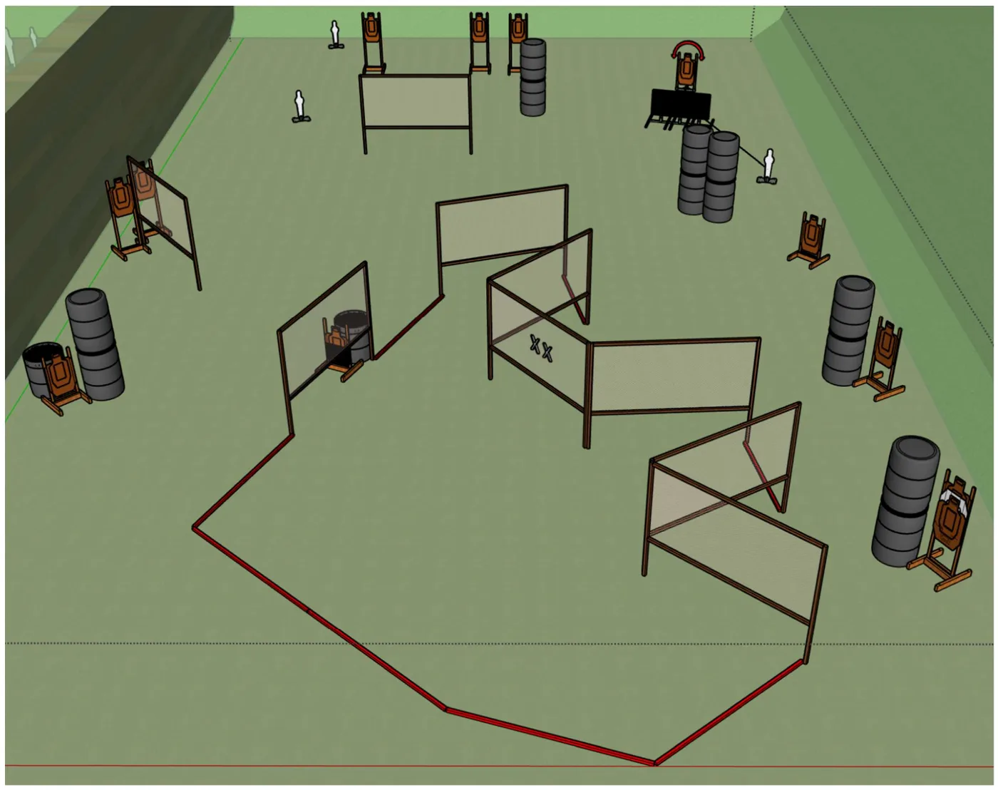 Stage 8 diagram: Mr. Gorbachev, tear down this wall