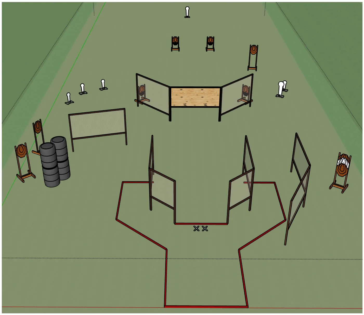 Stage 18 diagram: Happy 250th America!